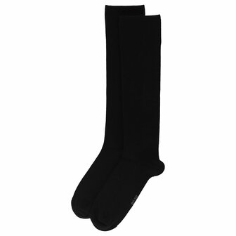 2-pack Hoge zwarte travel socks