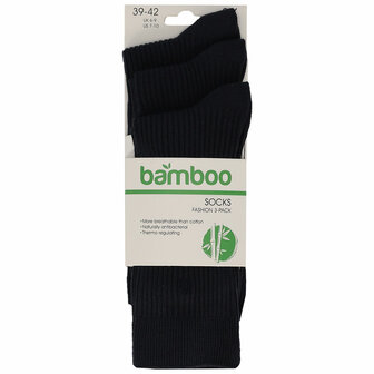 3-pack Rib Fashion socks