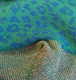 MP Denmark Groen blauw met gouden glitter