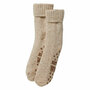 Natural Home grip sokken Beige